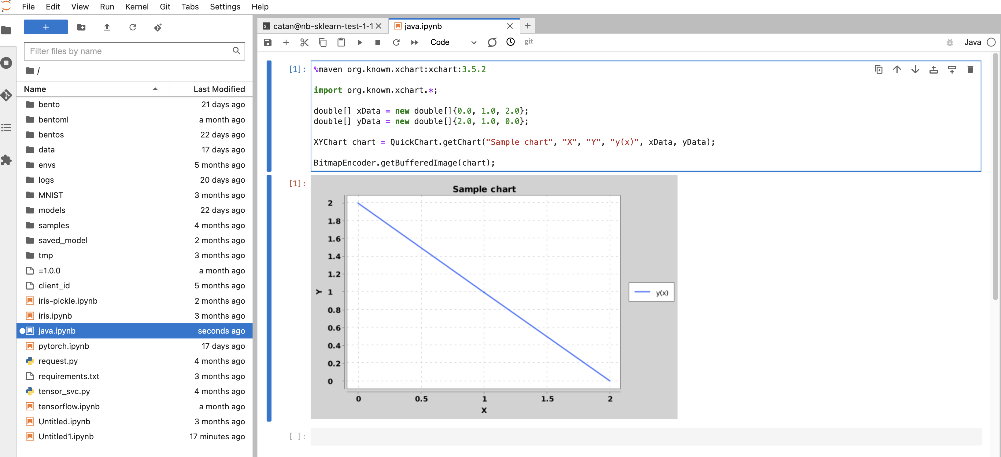 java info