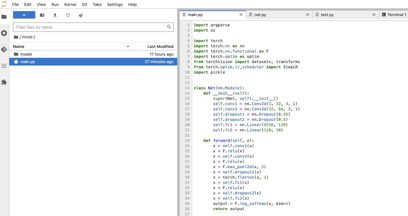 workflow sample code