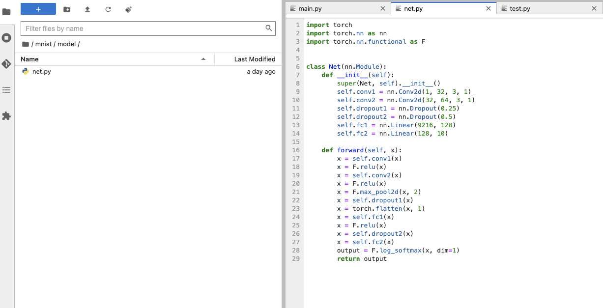 workflow sample code